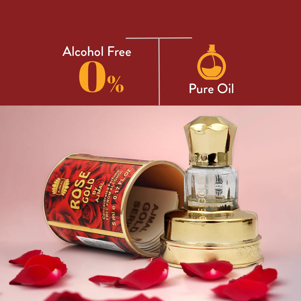 ROSE GOLD Non-Alcoholic Attar 5ML for Men & Women