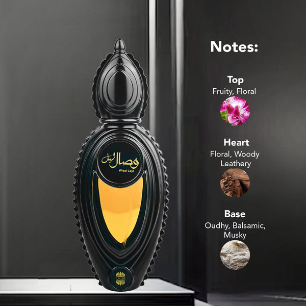 WISAL-LAYL Perfume 50ML for Unisex