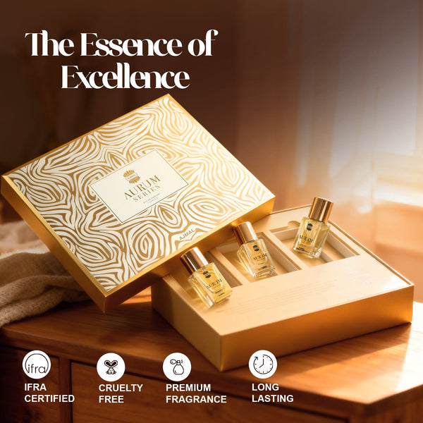 Aurum Series Perfume Giftset for Men & Women (42 ML)