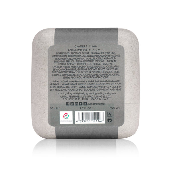 Chapter 2 perfume 50 ML for Unisex