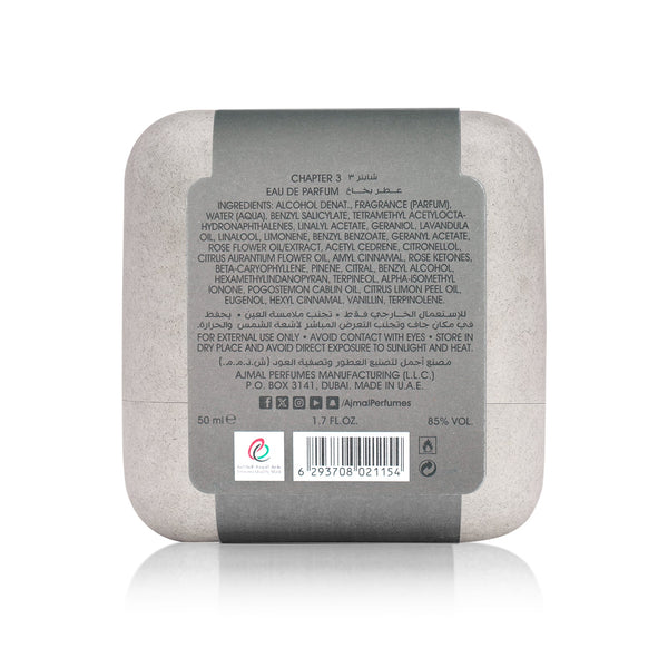 Chapter 3 perfume 50 ML for Unisex