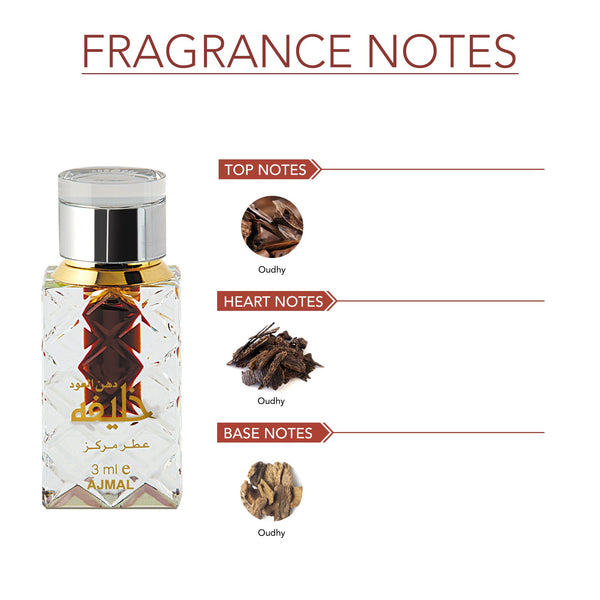 DHANUL OUDH KHALIFA Non-Alcoholic Attar 3ML for Men & Women