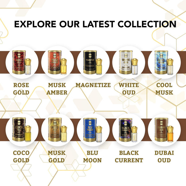 DUBAI OUD Non-Alcoholic Attar 5ML for Men & Women