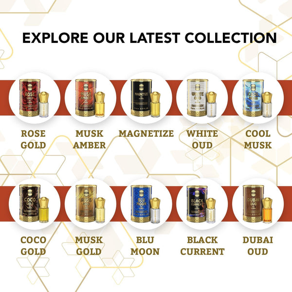MUSK AMBER Non-Alcoholic Attar 5ML for Men