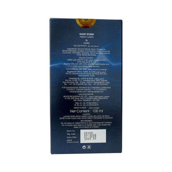SILENT STORM Perfume 100ML for Men